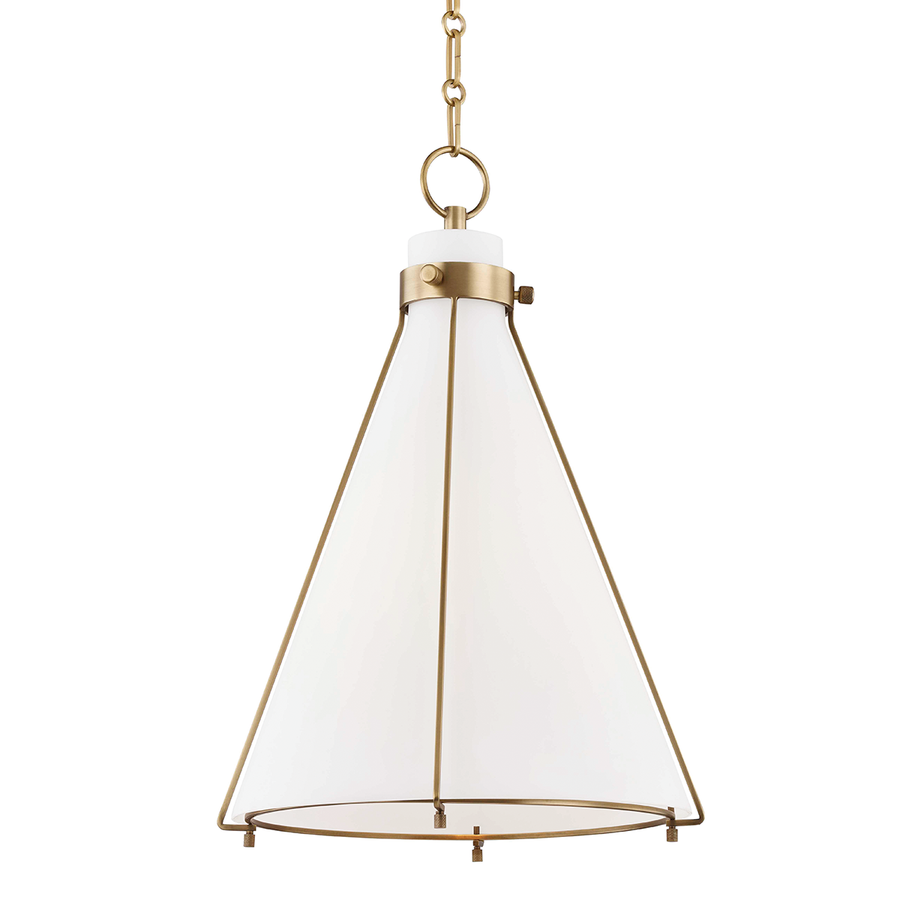 Hudson Valley Lighting Eldridge Pendant — Aged Brass
