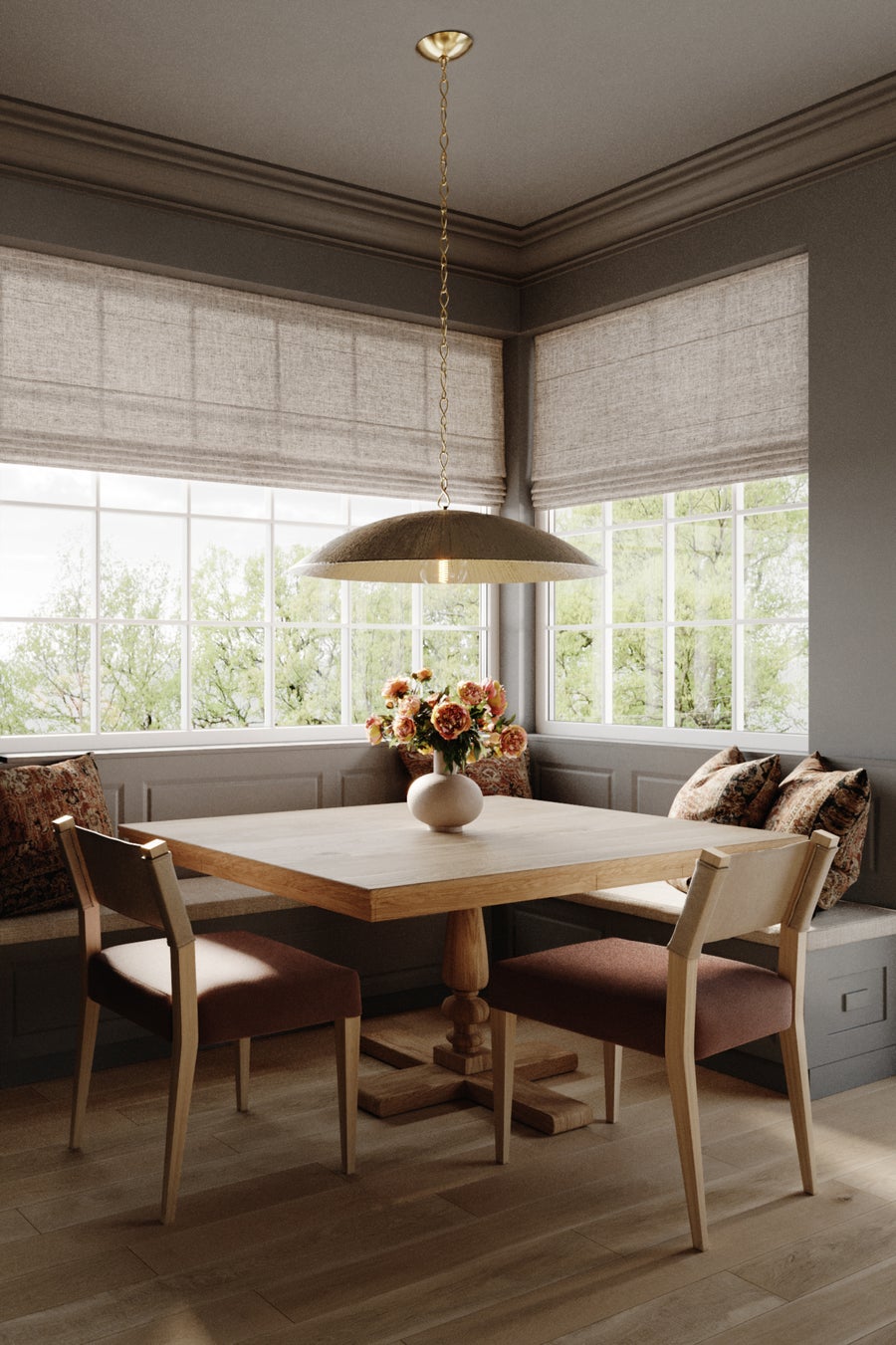 Hudson Valley Lighting EVE Pendant — BKO1401-VGL/TWL