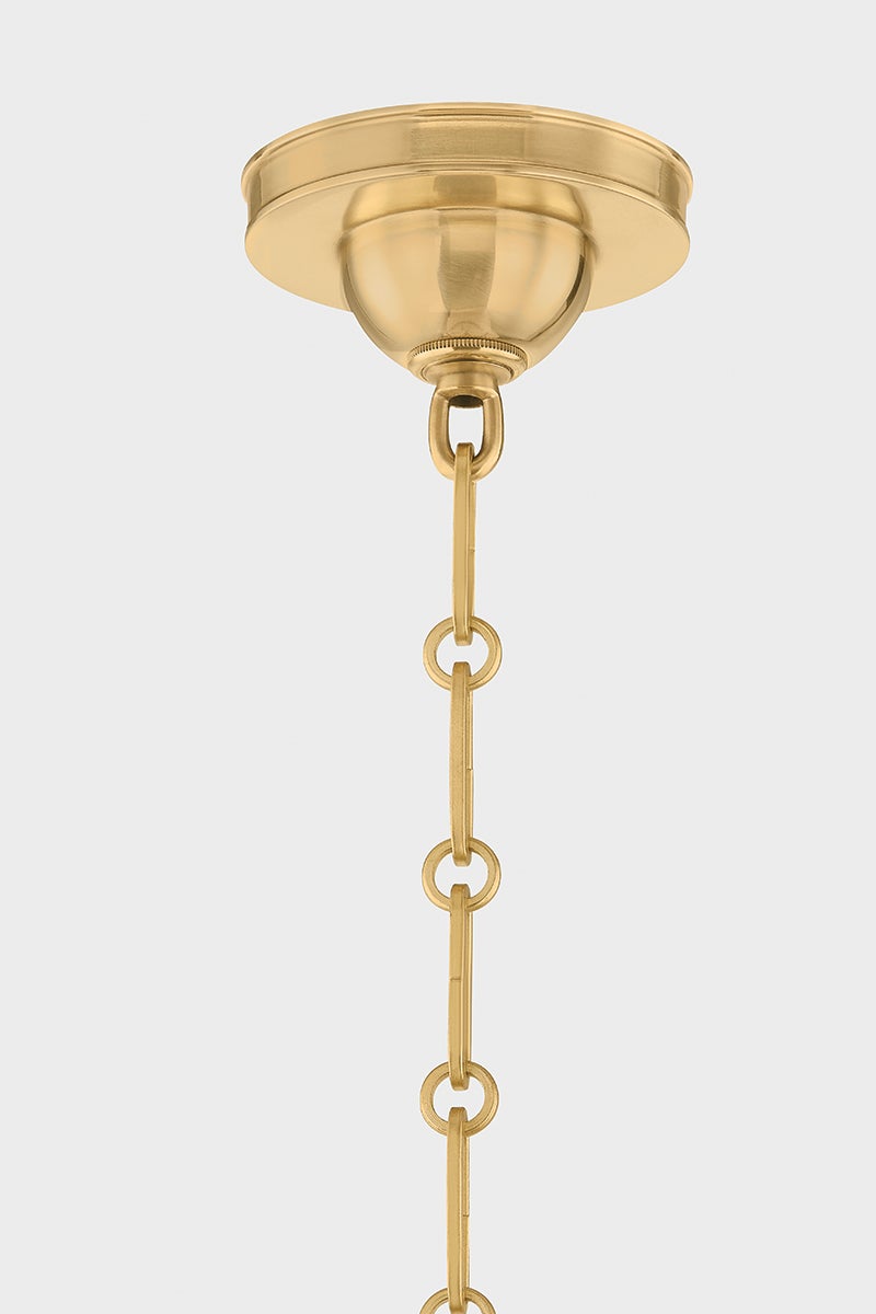Hudson Valley Lighting Cambridge Chandelier — MDS120-AGB/CRN
