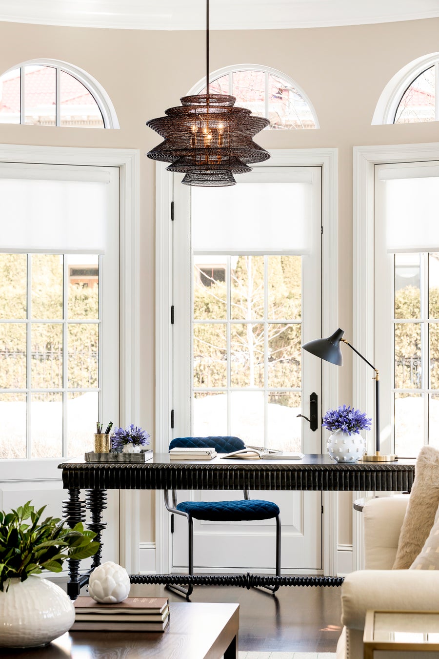Troy Lighting Kokoro Chandelier — F6016-SBK