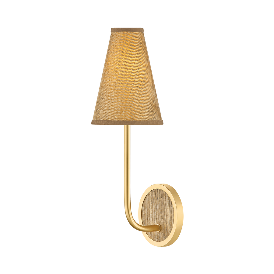 Hudson Valley Lighting Buskirk Wall Sconce — Aged Brass