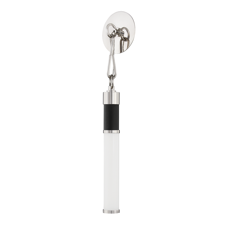 Hudson Valley Lighting Huntington Wall Sconce — 7001-PN/BK