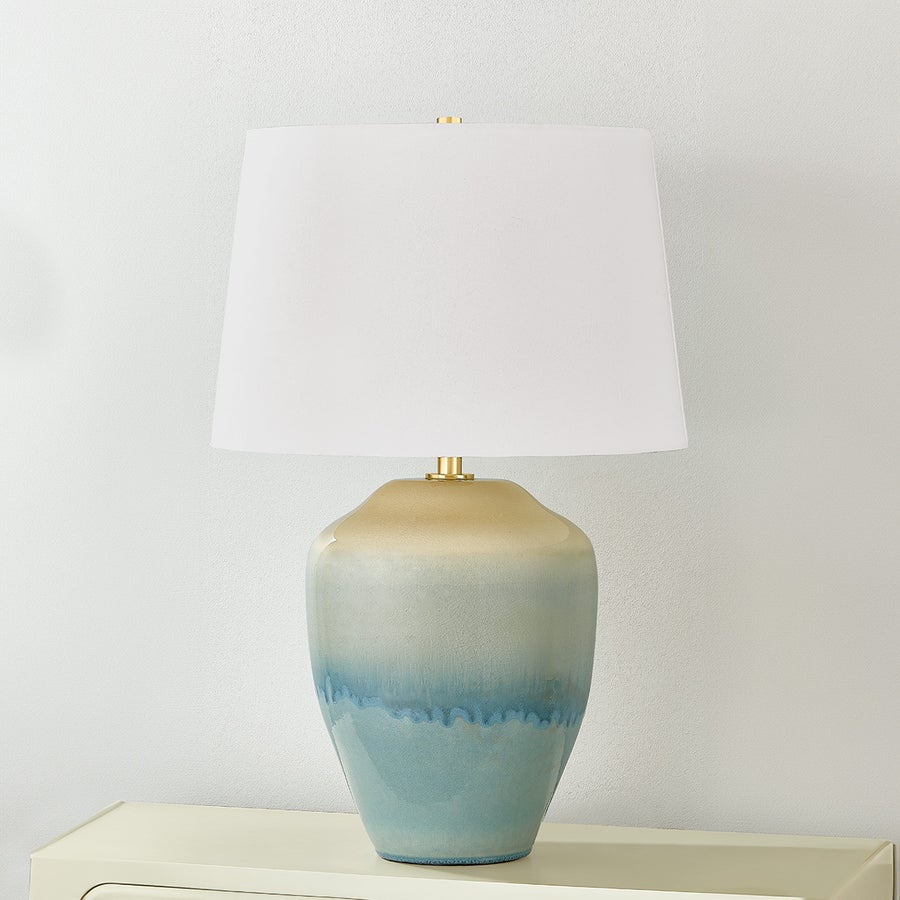 Hudson Valley Lighting MONTVILLE TABLE LAMP — L6329-AGB/C05