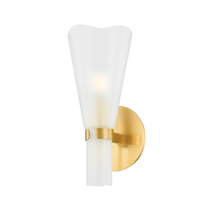 Hudson Valley Lighting PINE ISLAND Wall Sconce — Aged Brass