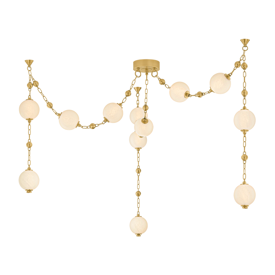 Corbett Lighting Corda Chandelier — 557-18-VB