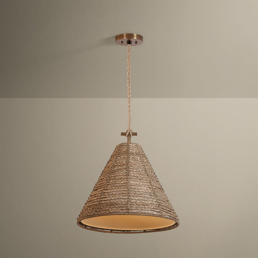 Troy Lighting Redwood Pendant — F6020-PBR