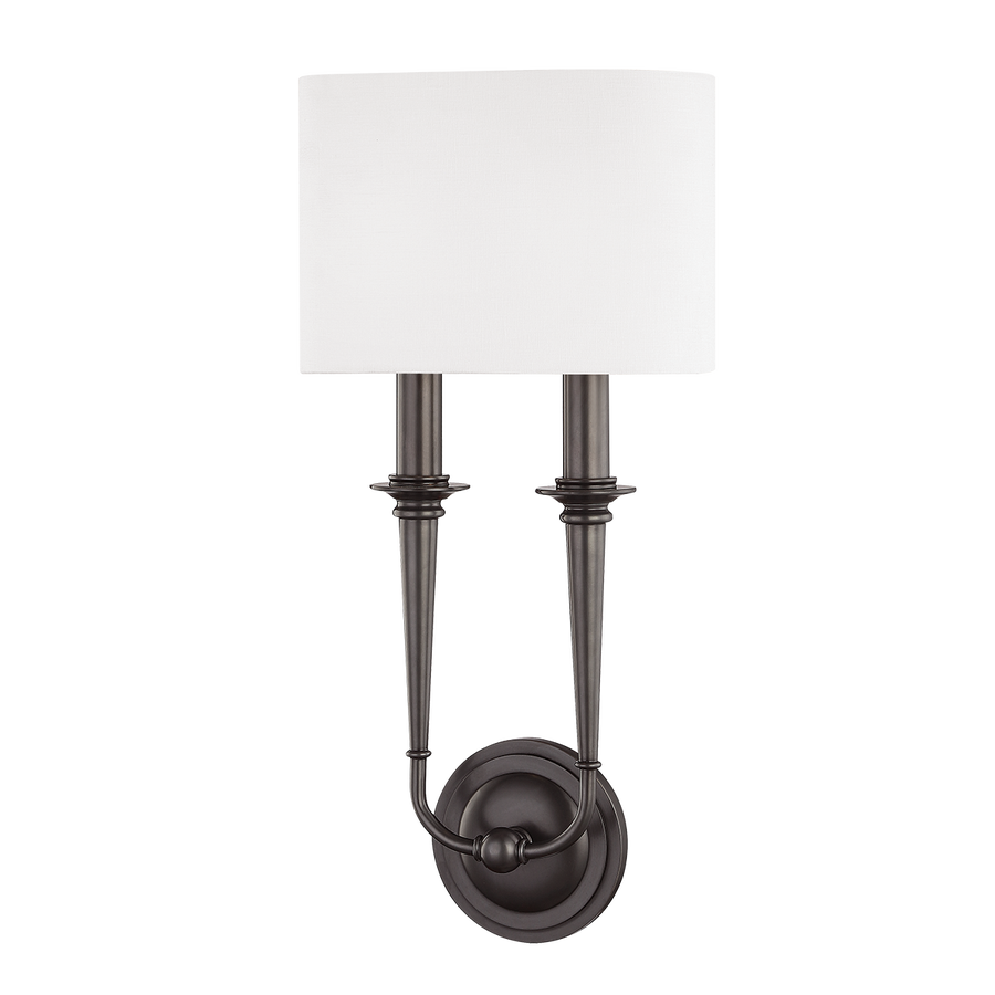Hudson Valley Lighting Lourdes Wall Sconce — Old Bronze