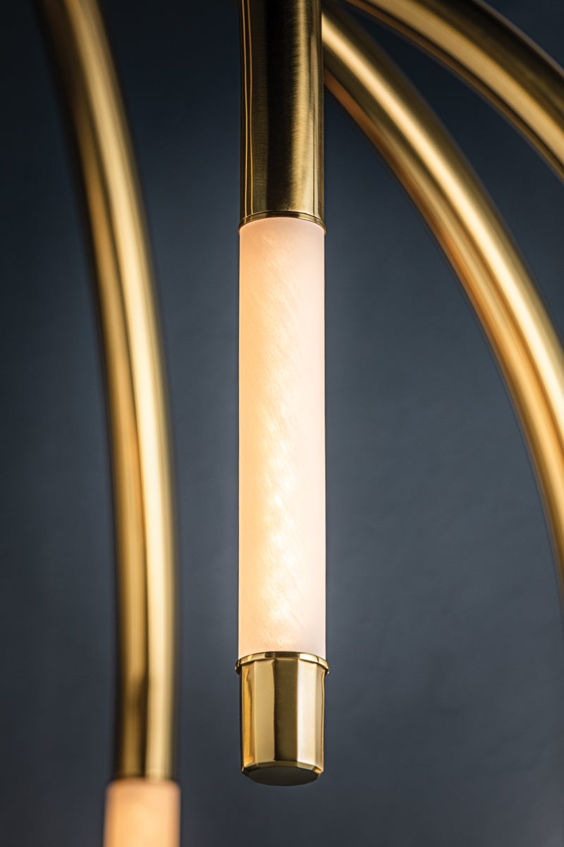 Corbett Lighting ZEME Chandelier — 471-48-VPB