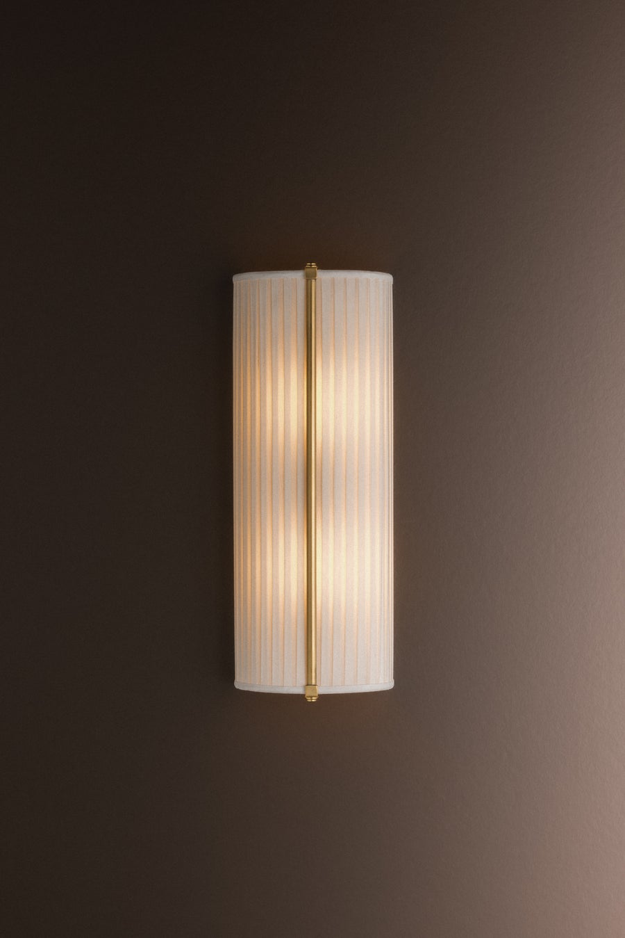 Hudson Valley Lighting Cornell Wall Sconce — Aged Brass