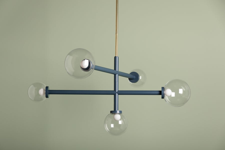 Mitzi Sia Chandelier — H883805-AGB/SBL