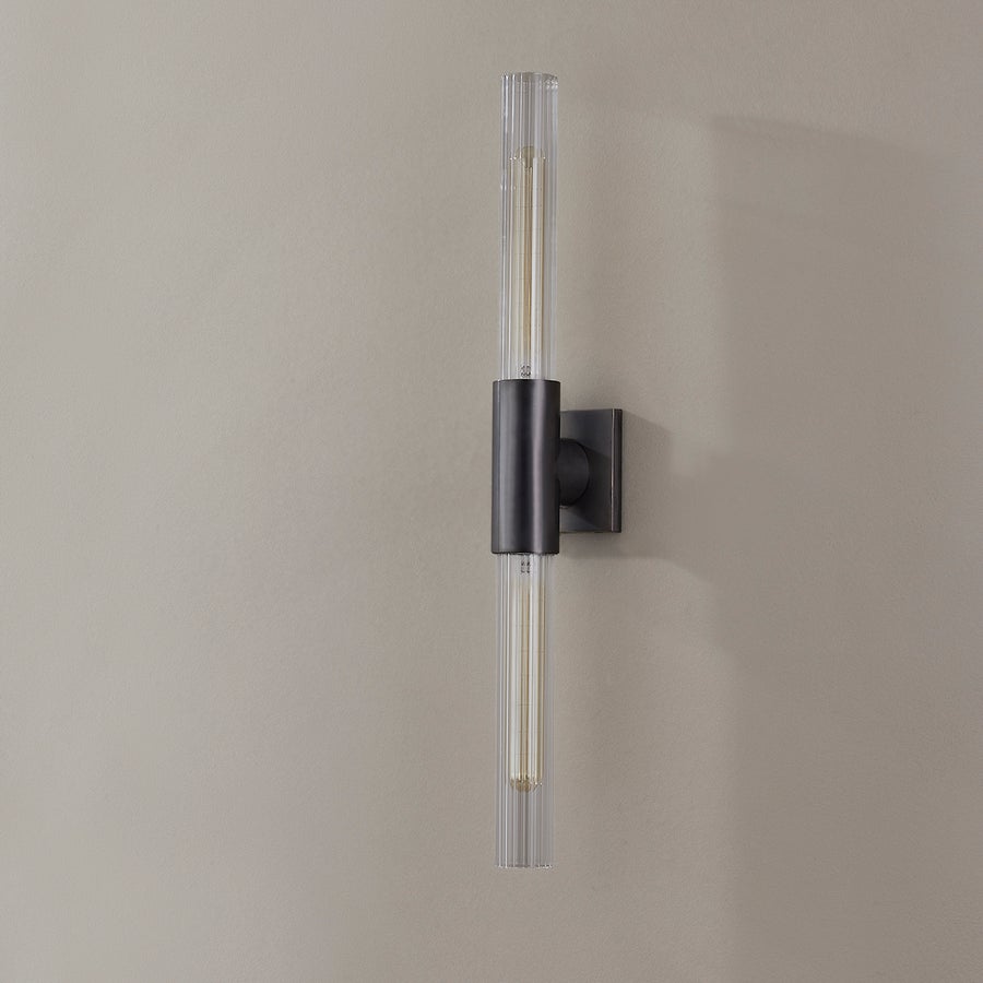 Hudson Valley Lighting Asher Wall Sconce — Old Bronze