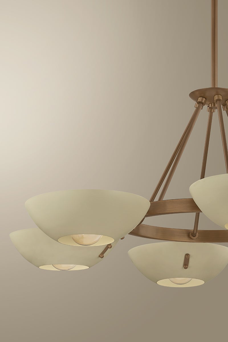 Troy Lighting Alturas Chandelier — F2141-PBR/SSD