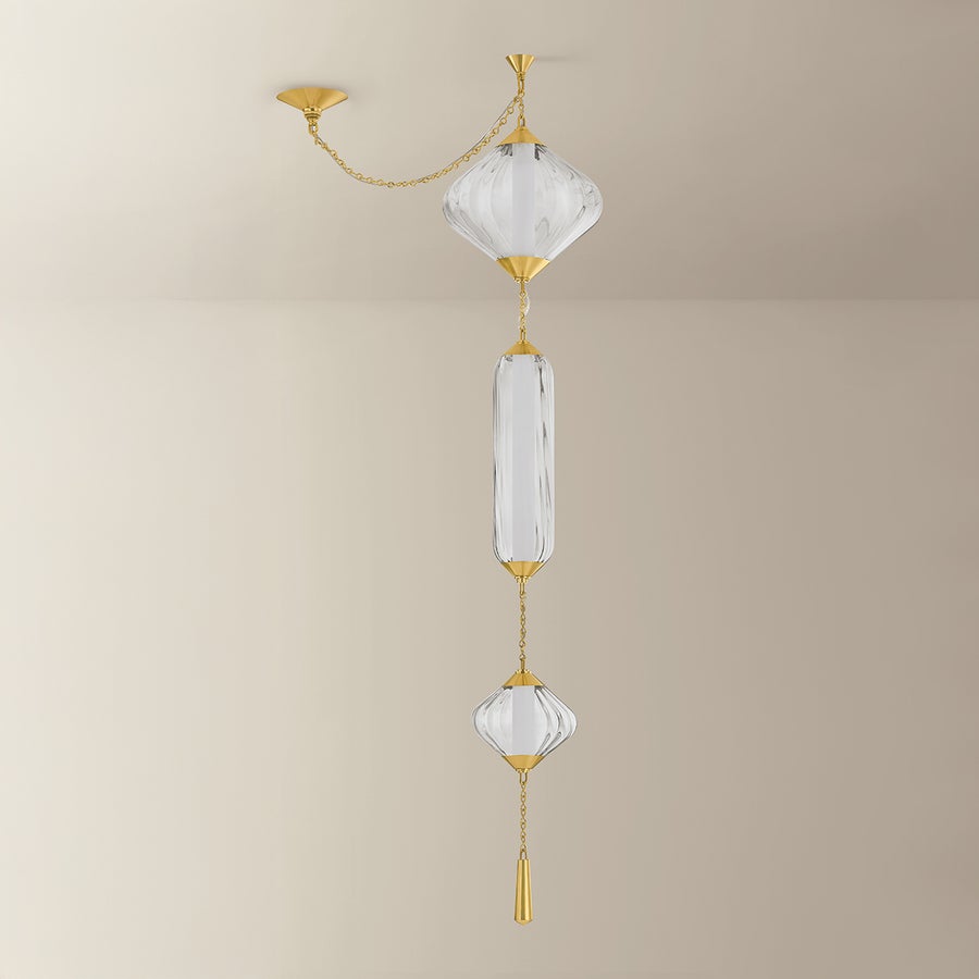Corbett Lighting Fiorello Pendant — 545-13-VPB