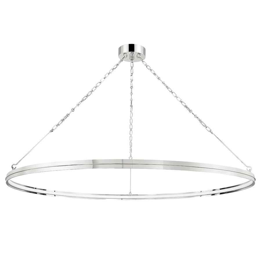 Hudson Valley Lighting Rosendale Chandelier — Polished Nickel