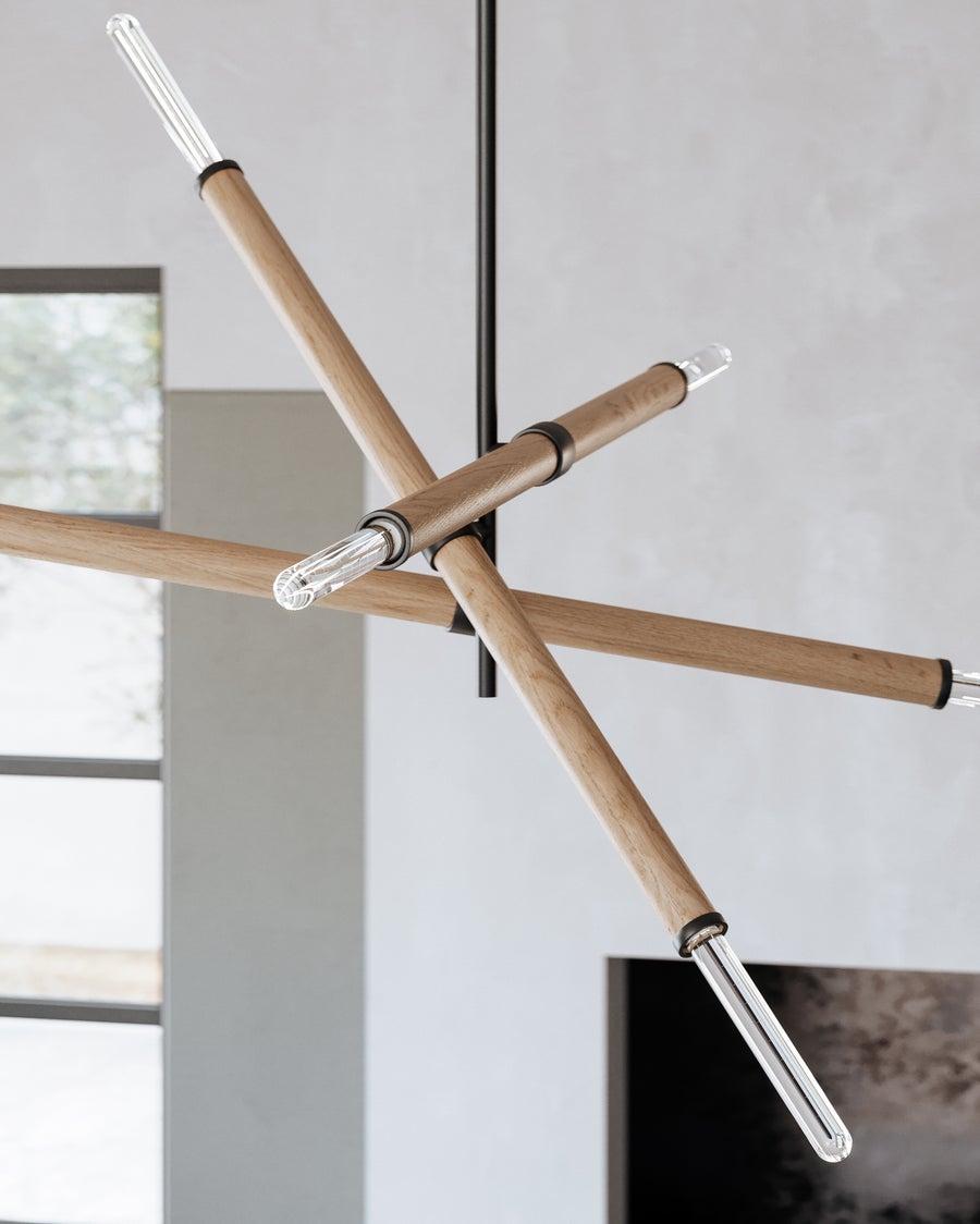 Troy Lighting Cruiz Chandelier — F6706-SBK