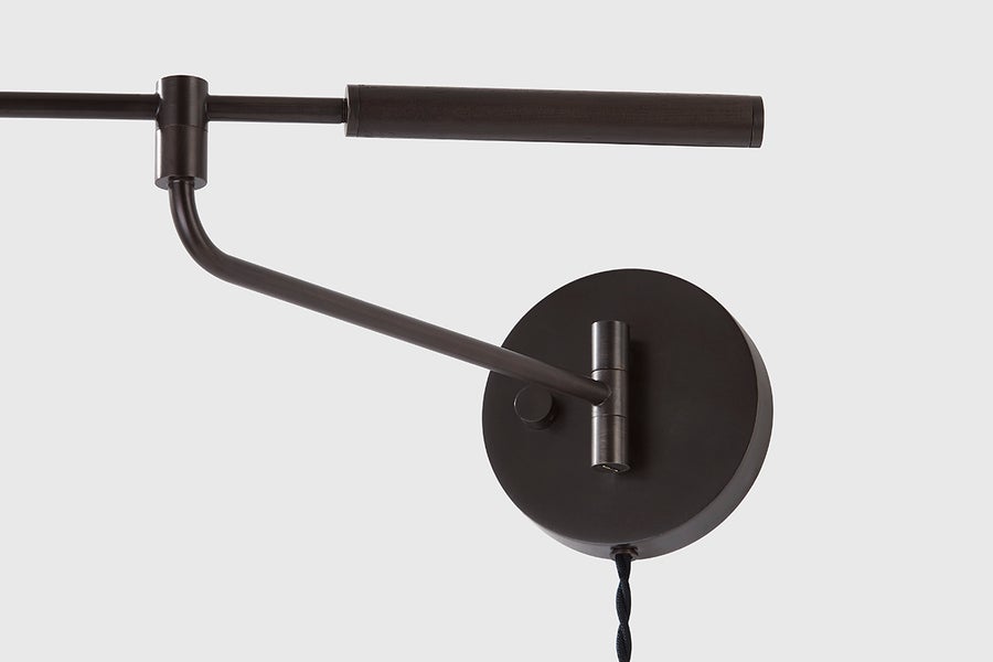 Troy Lighting NOVEL Plug-in Sconce — PTL1308-BRZ