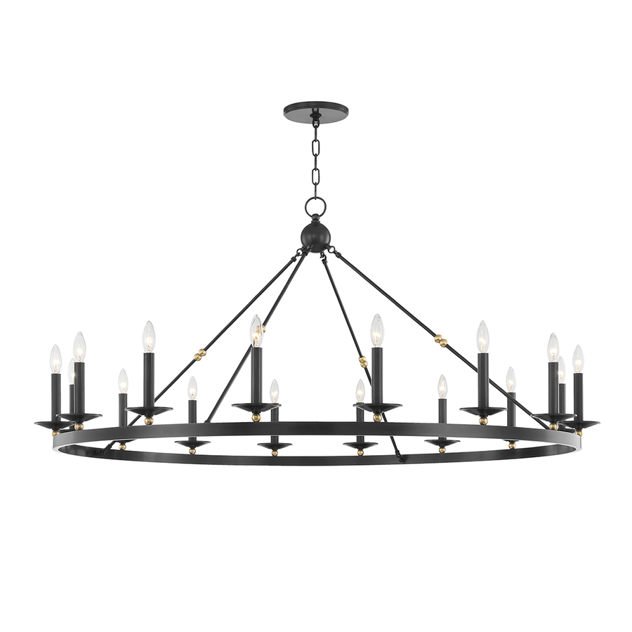 Hudson Valley Lighting Allendale Chandelier — 3216-AOB
