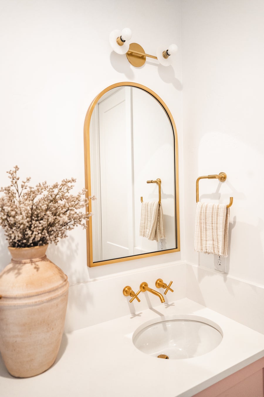 Hudson Valley Lighting Elmont Bath and Vanity — Aged Brass