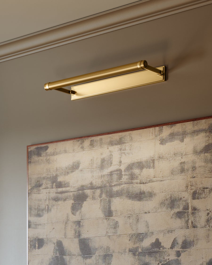 Hudson Valley Lighting Duell Picture Light — Aged Brass