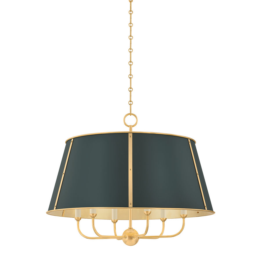 Hudson Valley Lighting Cambridge Chandelier — MDS121-AGB/SSG