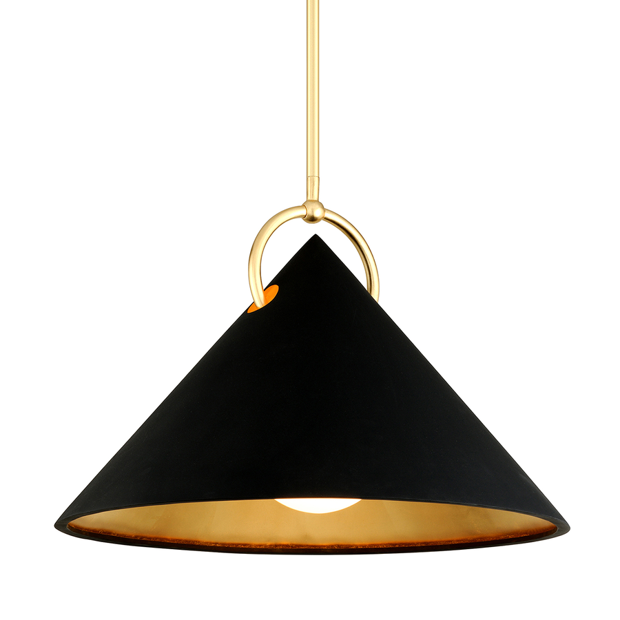 Corbett Lighting Charm Pendant — 289-42-GL/SBK