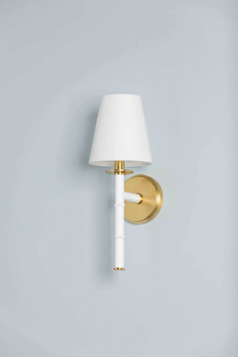 Mitzi Banyan Wall Sconce — H759101-AGB/SWH