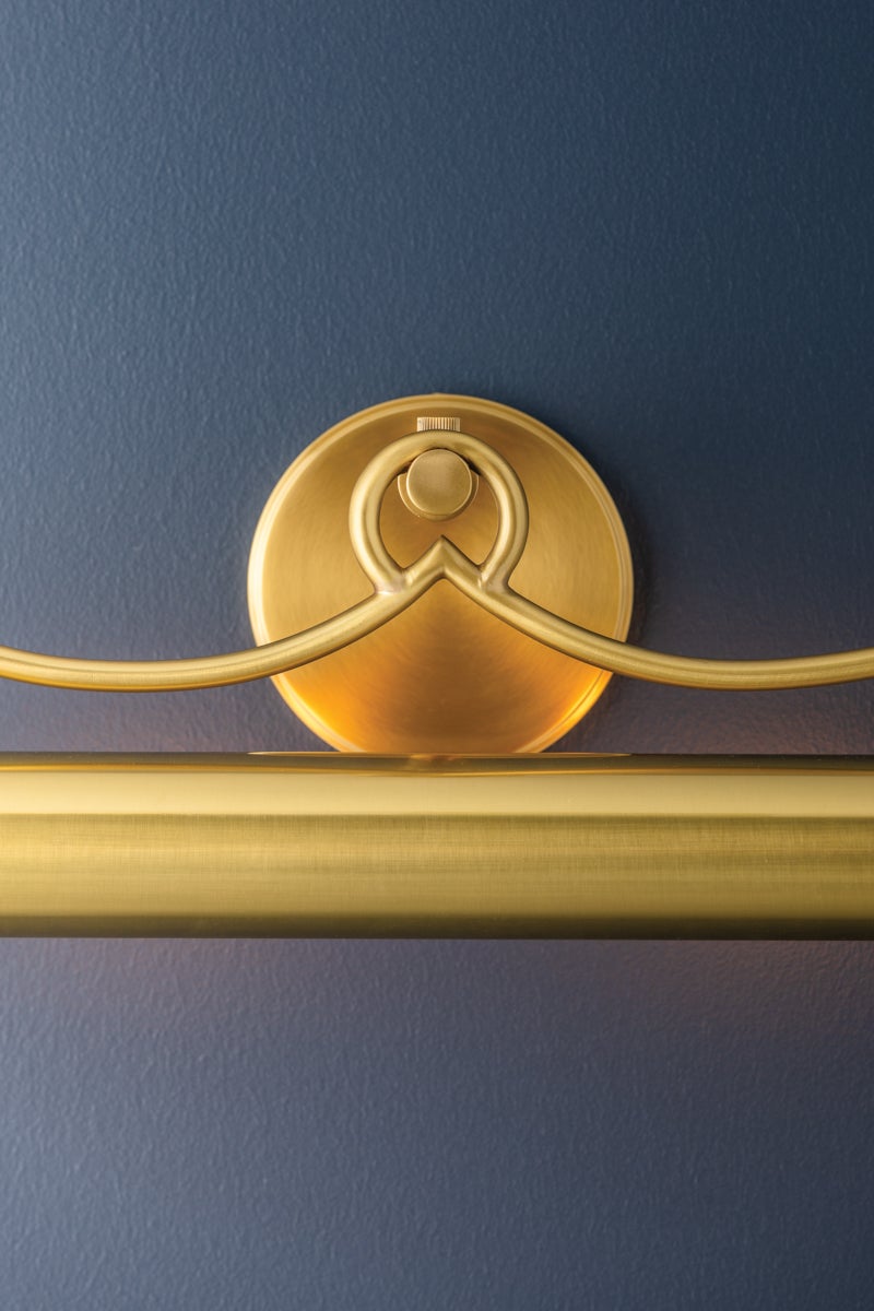 Hudson Valley Lighting BERUN Picture Light — Aged Brass