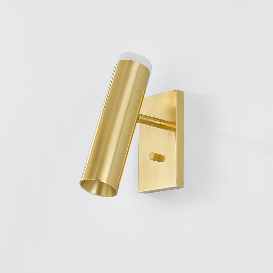 Hudson Valley Lighting CLARK Wall Sconce — Aged Brass