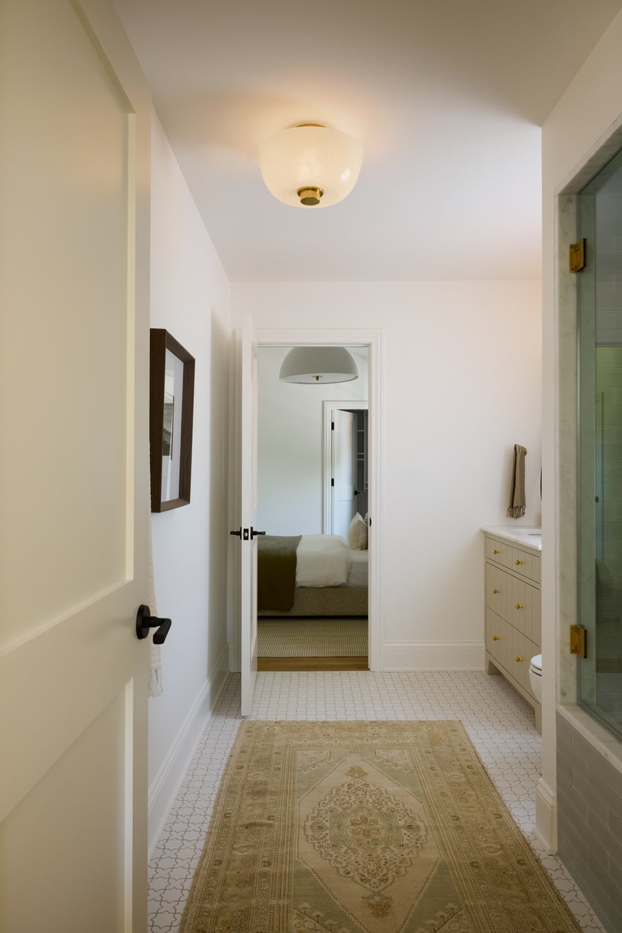 Hudson Valley Lighting DOVE Flush Mount — Aged Brass