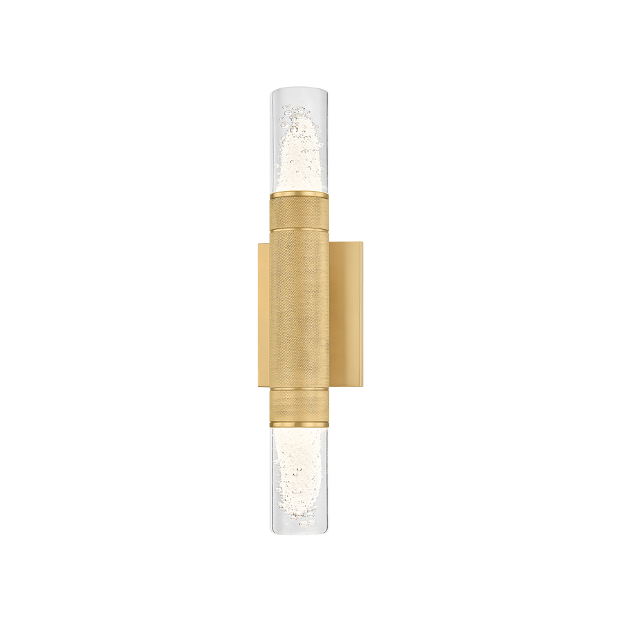 Hudson Valley Lighting GLEN COVE Wall Sconce — Aged Brass