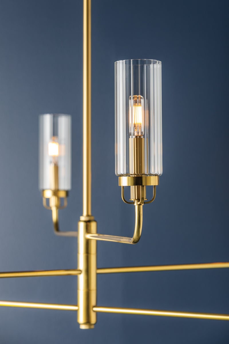 Hudson Valley Lighting HALIFAX Chandelier — Aged Brass