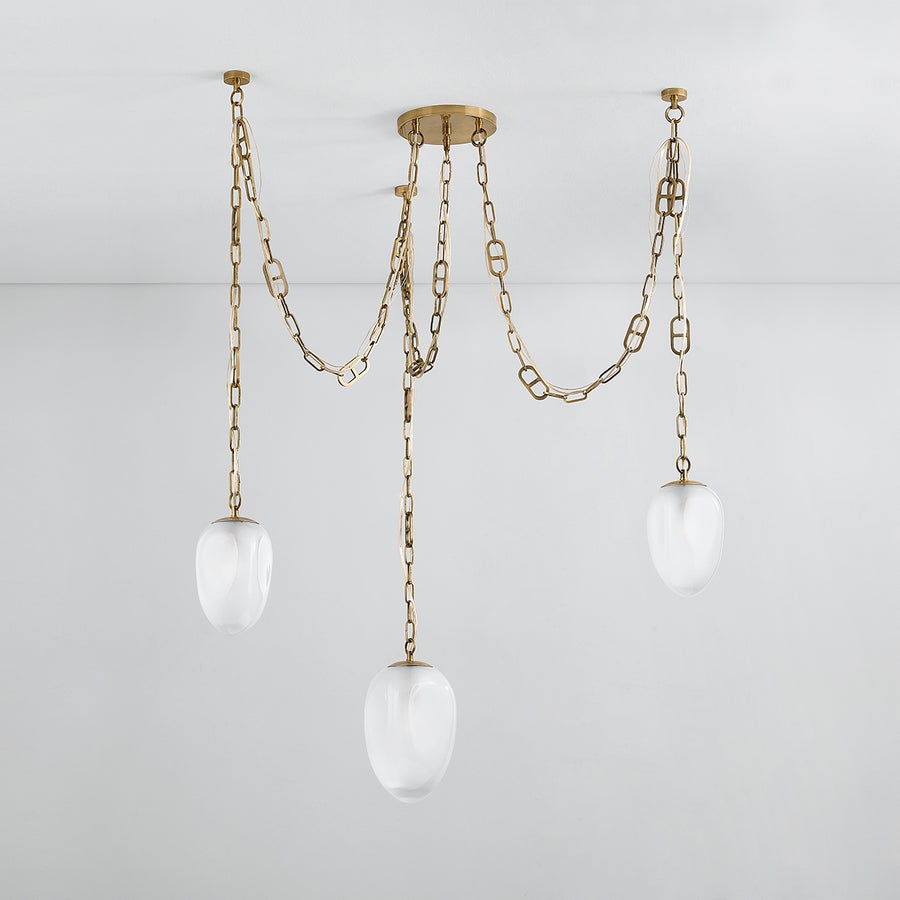 Corbett Lighting DAITH Chandelier — 464-48-VB