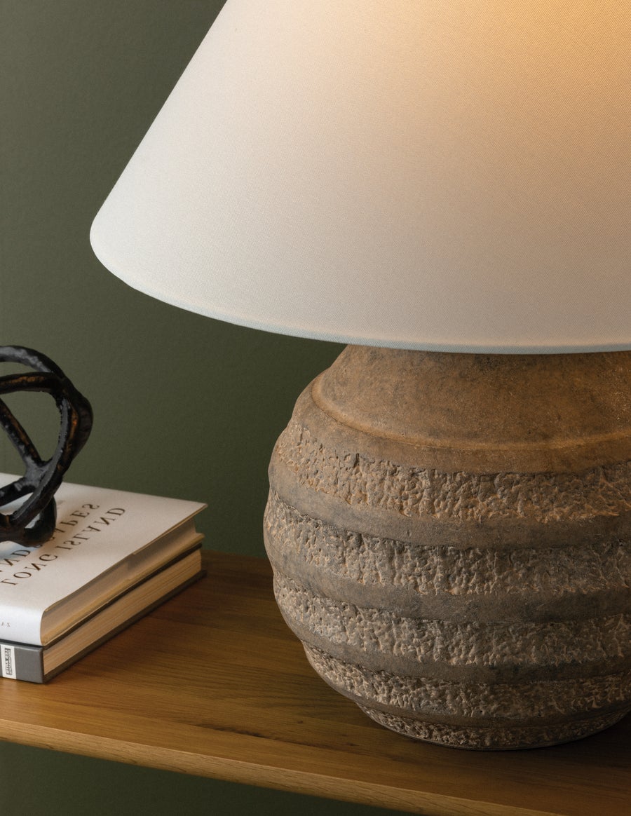 Troy Lighting Dorian Table Lamp — PTL2623-PBR