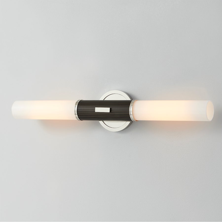 Hudson Valley Lighting Crewe Wall Sconce — 3626-PN/BBR