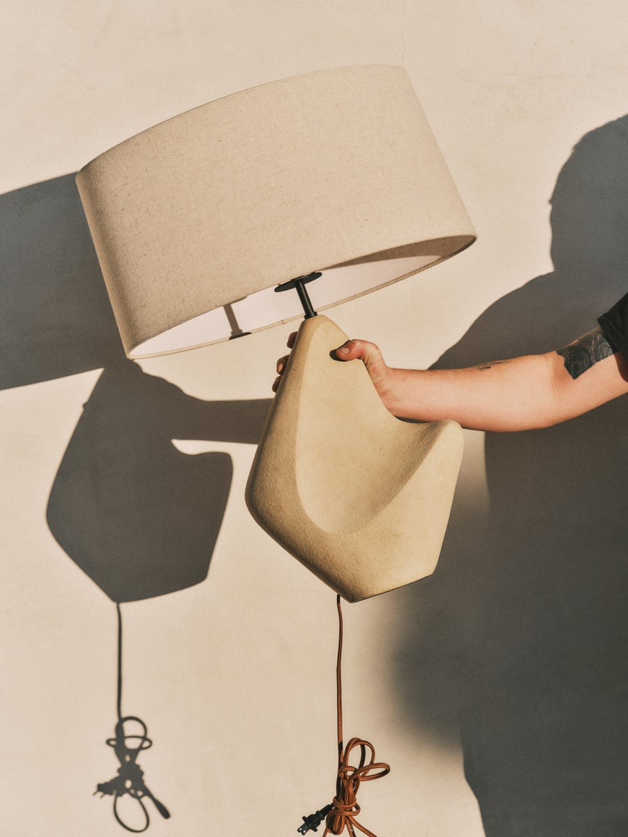 Troy Lighting HUNTLY Table Lamp — PTL3727-BRZ/CIB
