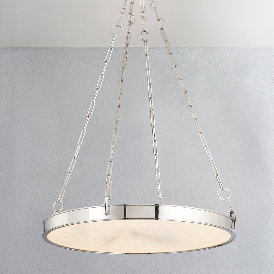 Hudson Valley Lighting Kirby Chandelier — Polished Nickel