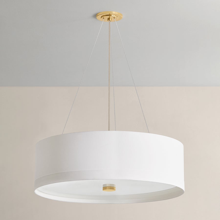 Hudson Valley Lighting Ashland Pendant — Aged Brass