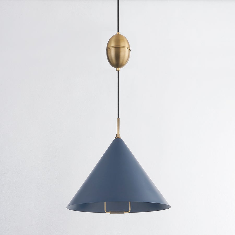 Troy Lighting FONTANA Pendant — F7618-PBR/SBL