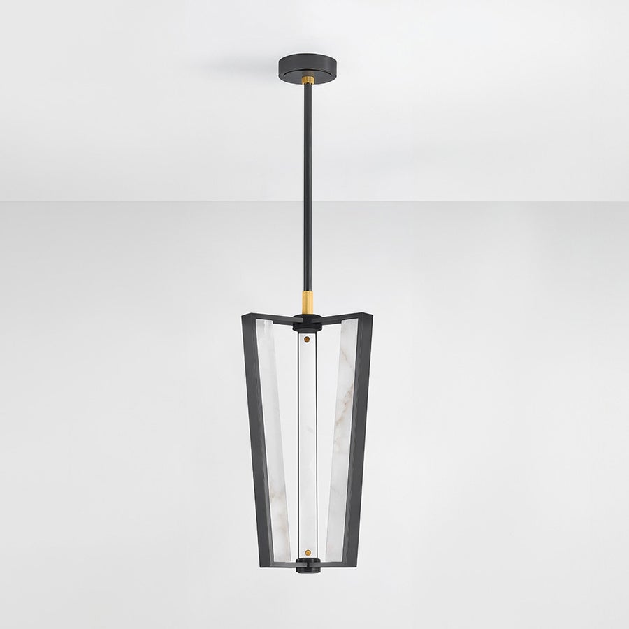 Hudson Valley Lighting EDGEMERE PENDANT — 4053-AGB/DB