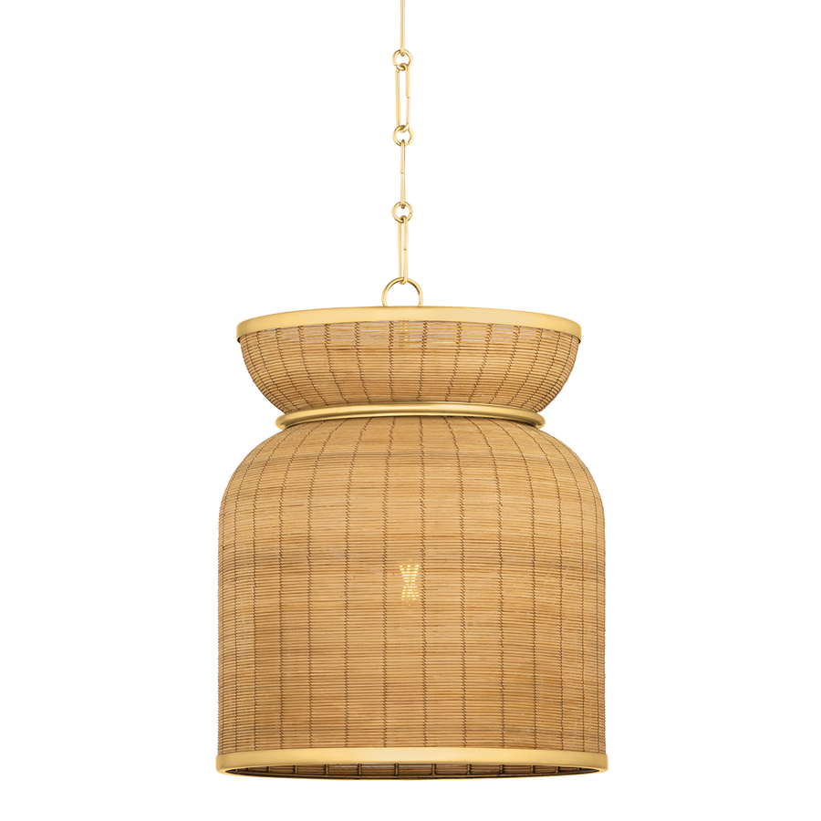 Hudson Valley Lighting PARKCHESTER Pendant — Aged Brass