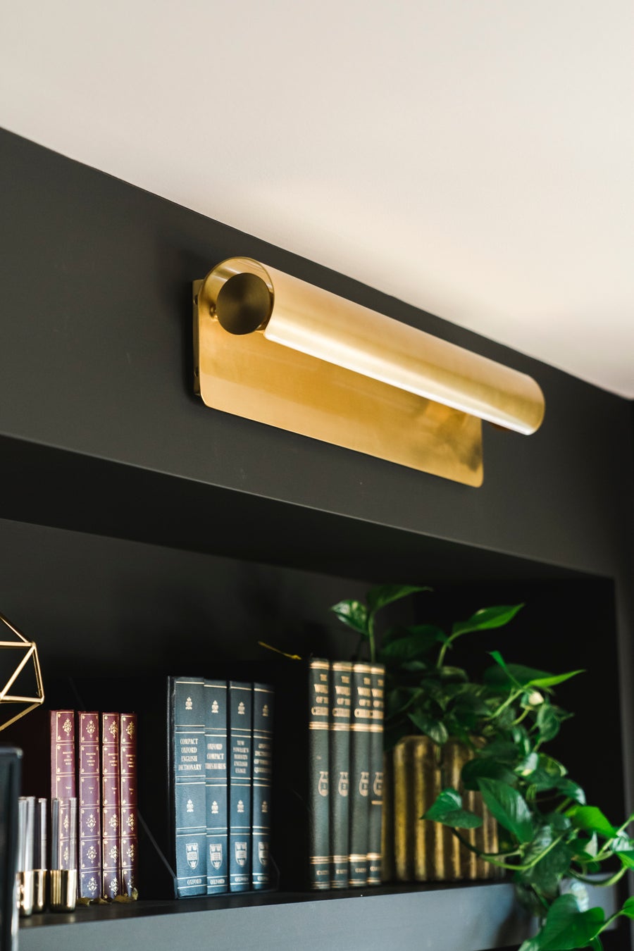 Hudson Valley Lighting Accord Wall Sconce — Aged Brass