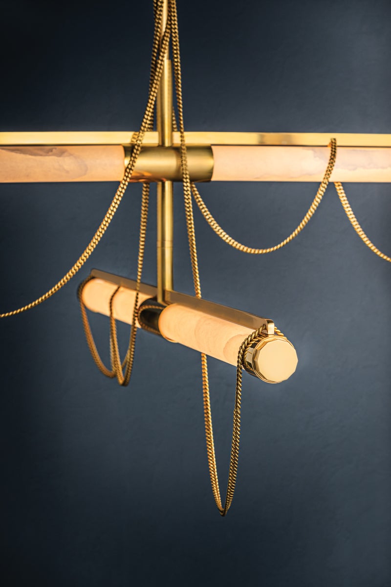 Corbett Lighting LARIAT Chandelier — 463-49-VB