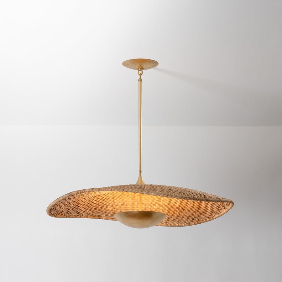 Hudson Valley Lighting SHILOH PENDANT — Vintage Gold Leaf