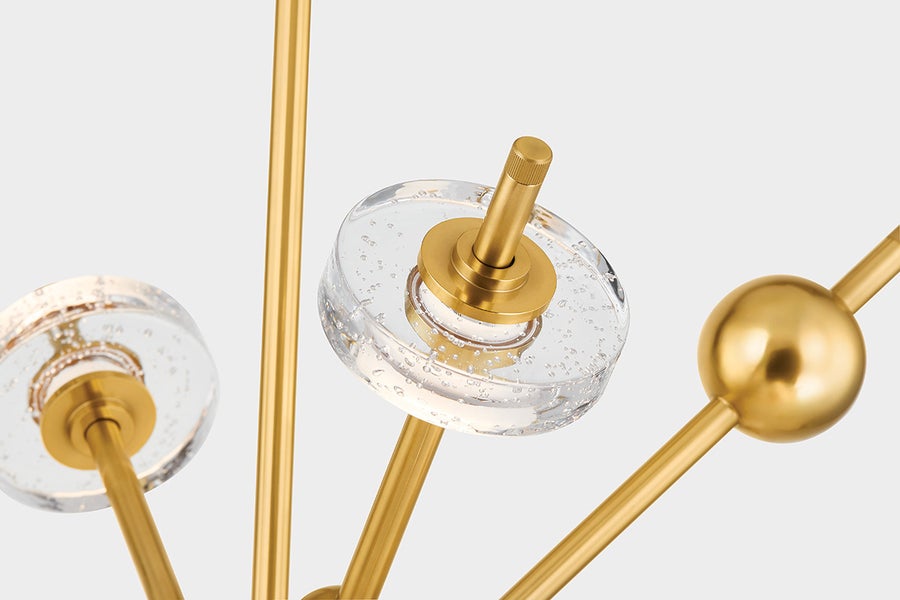 Hudson Valley Lighting MAYNARD CHANDELIER — Aged Brass