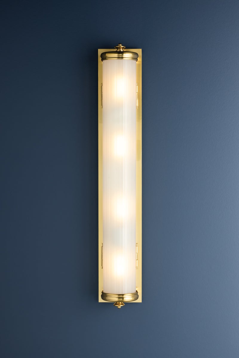 Hudson Valley Lighting Bristol Bath and Vanity — Aged Brass