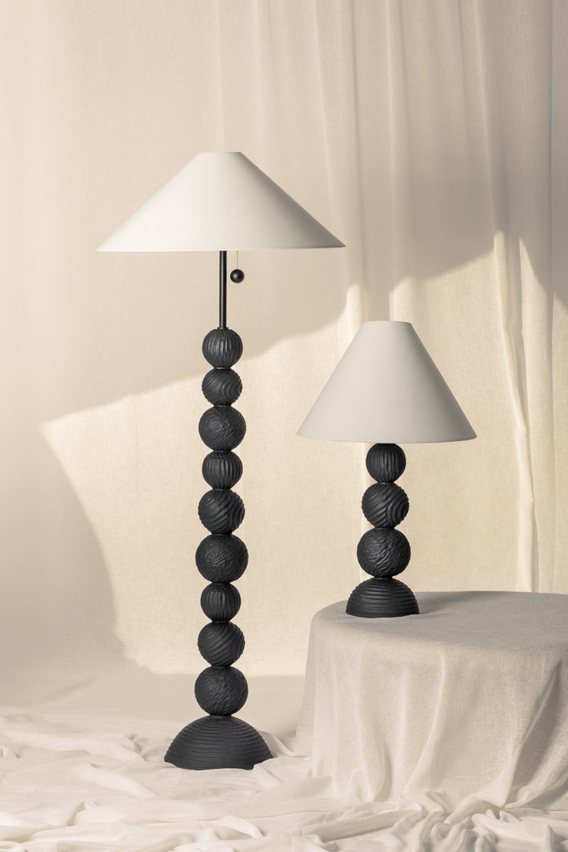Troy Lighting Miela TABLE LAMP — PTL1530-FOR/CBF