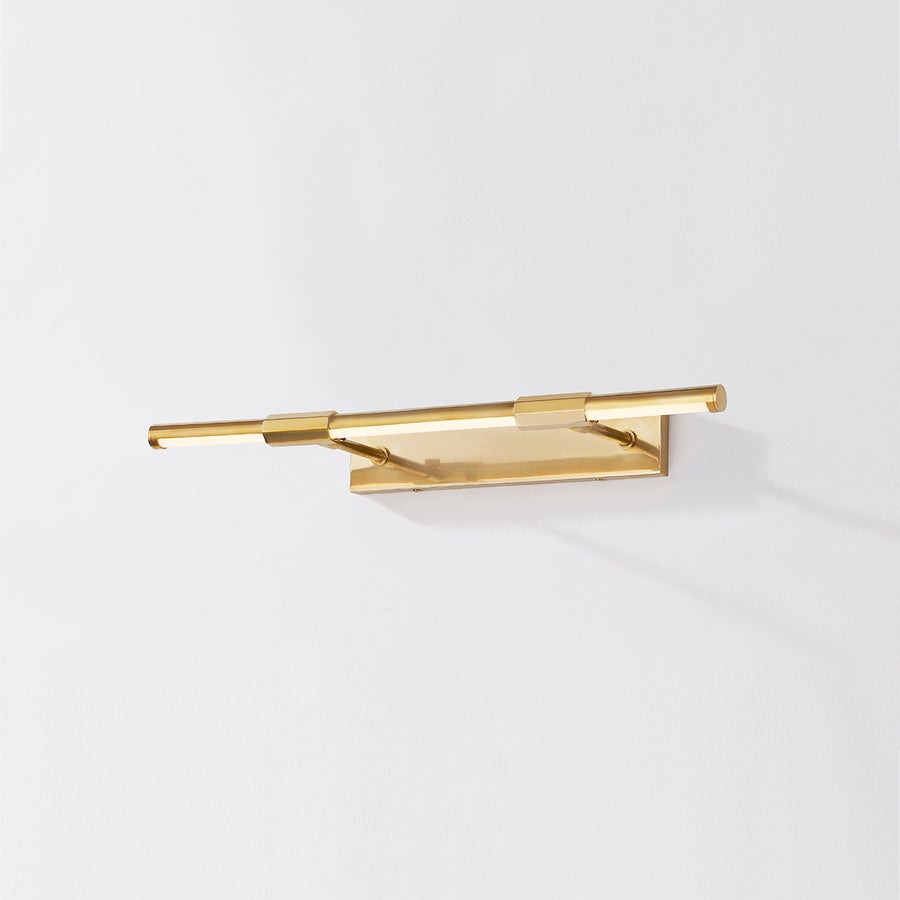 Hudson Valley Lighting MELBOURNE Picture Light — Aged Brass