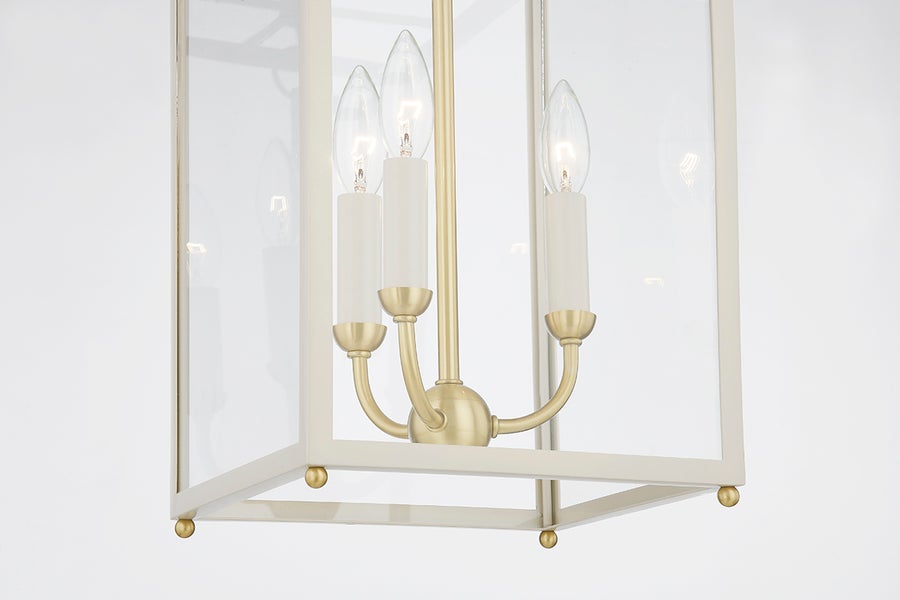 Hudson Valley Lighting CHASELTON Lantern — MDS1200-AGB/OW