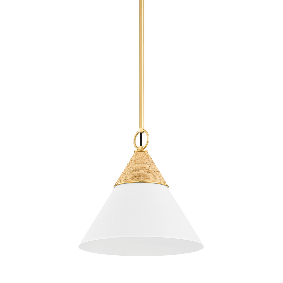 Mitzi Mica Pendant — H709701S-AGB/TWH