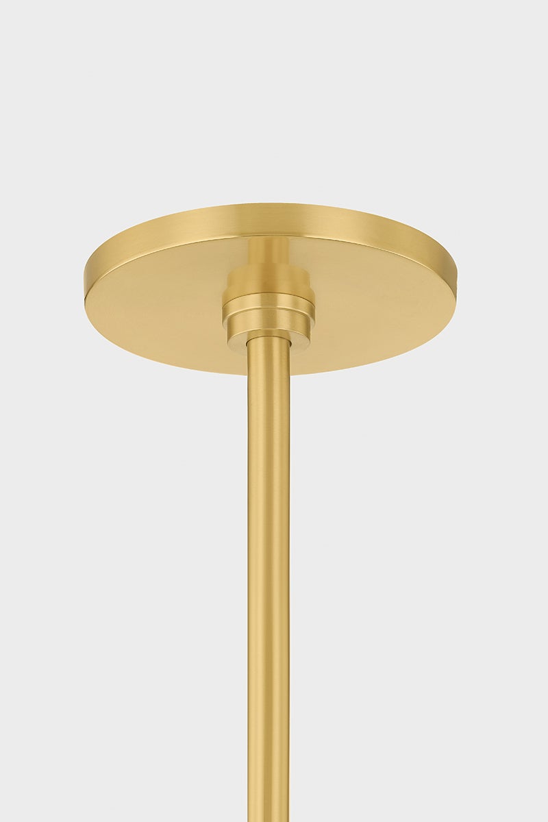 Hudson Valley Lighting HARPSWELL Chandelier — Aged Brass